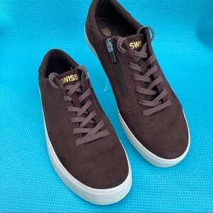 K Swiss sneakers court pro vision Mens size 8. Brown